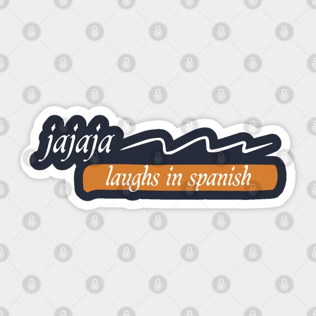 funny jajaja *laughs in spanish* Sticker by Duodesign